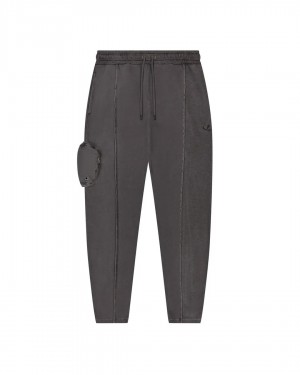 Black Men's Trapstar Construct Hyperdrive Sweatpants, Trapstar London | 6293QBWSD