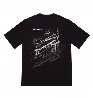 Black Men's Trapstar DIY 3.0 T-shirts, Trapstar London | 3428VZQRW