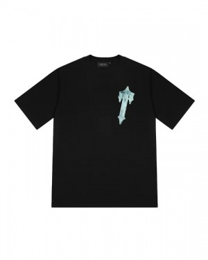 Black Men's Trapstar Diamond In The Rough 2.0 T-shirts, Trapstar London | 4208FUKSC