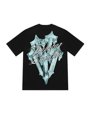 Black Men's Trapstar Diamond In The Rough 2.0 T-shirts, Trapstar London | 0725KZOMF