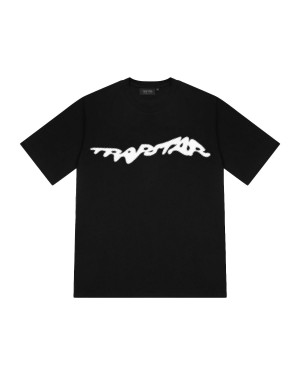 Black Men's Trapstar Halftone T-shirts, Trapstar London | 7436RZGKY