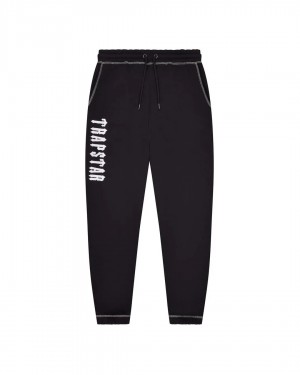 Black Men's Trapstar X Cough Syrup Sweatpants, Trapstar London | 5013KPGWX