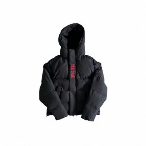 Black / Red Men's Trapstar Decoded 2022 Hooded Puffer Jackets, Trapstar London | 7468VGBLF