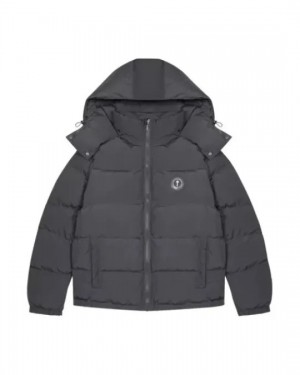 Brown Men's Trapstar Irongate Puffer Jackets, Trapstar London | 2138XTMAW