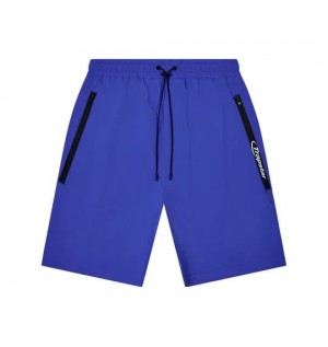 Dazzling Blue Men's Trapstar Hyperdrive Tech Shorts, Trapstar London | 1475ACVND