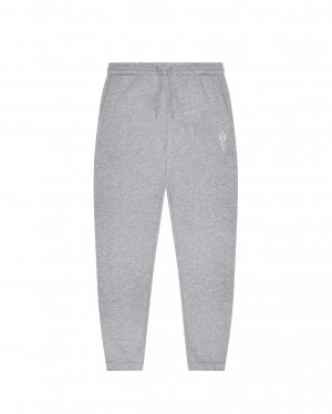 Grey Men's Trapstar Foundation Sweatpants, Trapstar London | 4702GYNXR