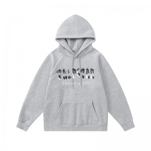 Grey Men's Trapstar It’s A Secret Logo Hoodies, Trapstar London | 9671LVMRU