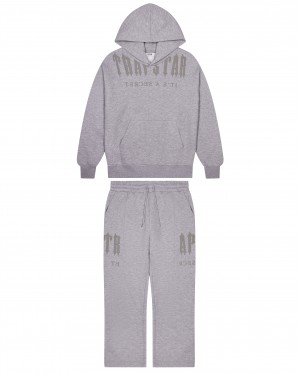 Grey Men's Trapstar PRE ORDER Deconstructed Decoded Tracksuits, Trapstar London | 0891DHYAB