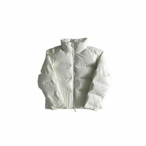 White Men's Trapstar Irongate Embossed Puffer Jackets, Trapstar London | 0857HOCLZ