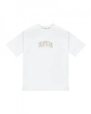 White Men's Trapstar Ss24 Elegance T-shirts, Trapstar London | 1345CAFIV