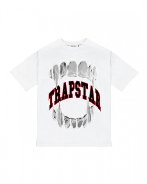 White Men's Trapstar Vicious Victory T-shirts, Trapstar London | 0496PYBZV