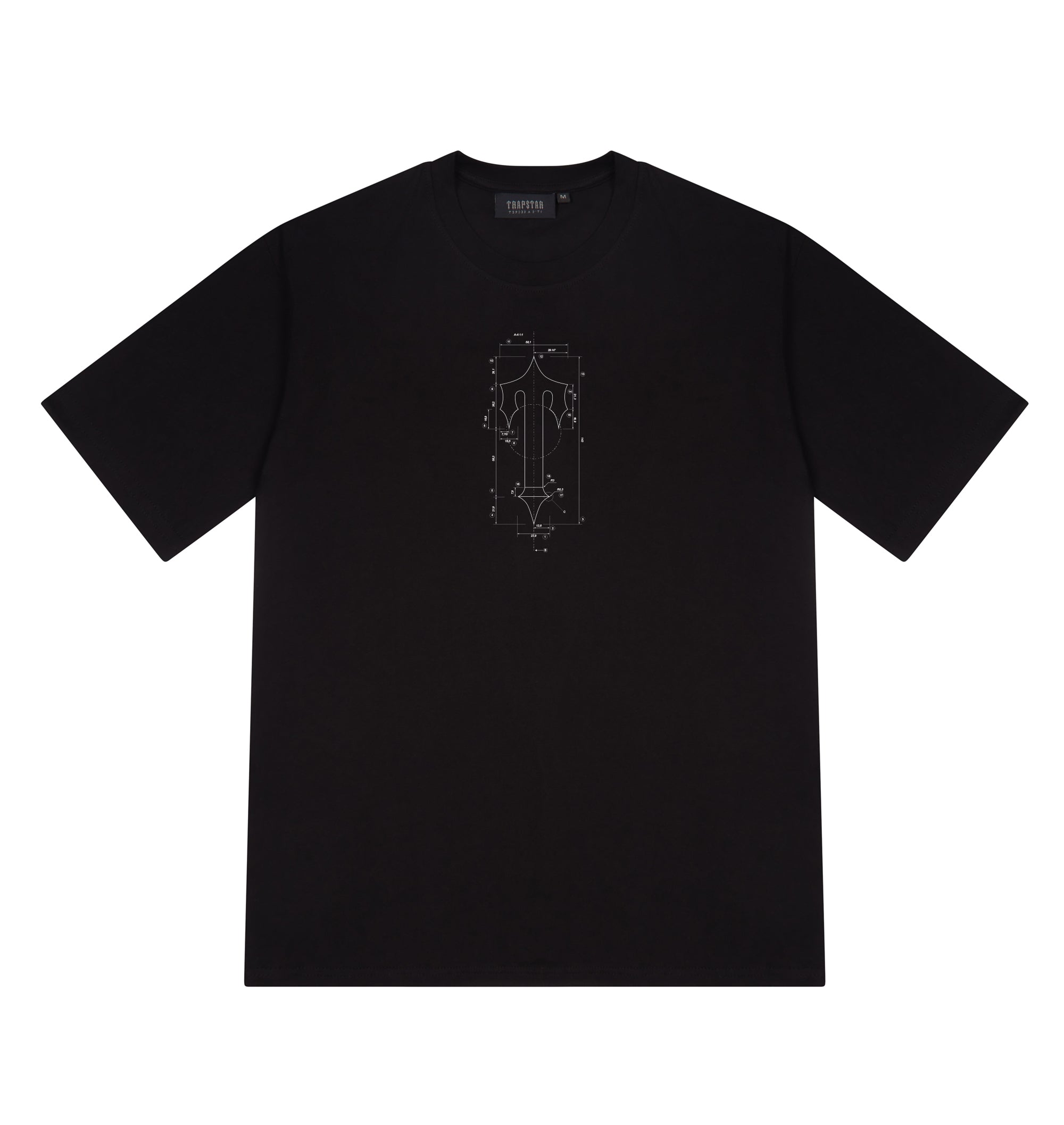 Black Men's Trapstar DIY 3.0 T-shirts, Trapstar London | 3428VZQRW