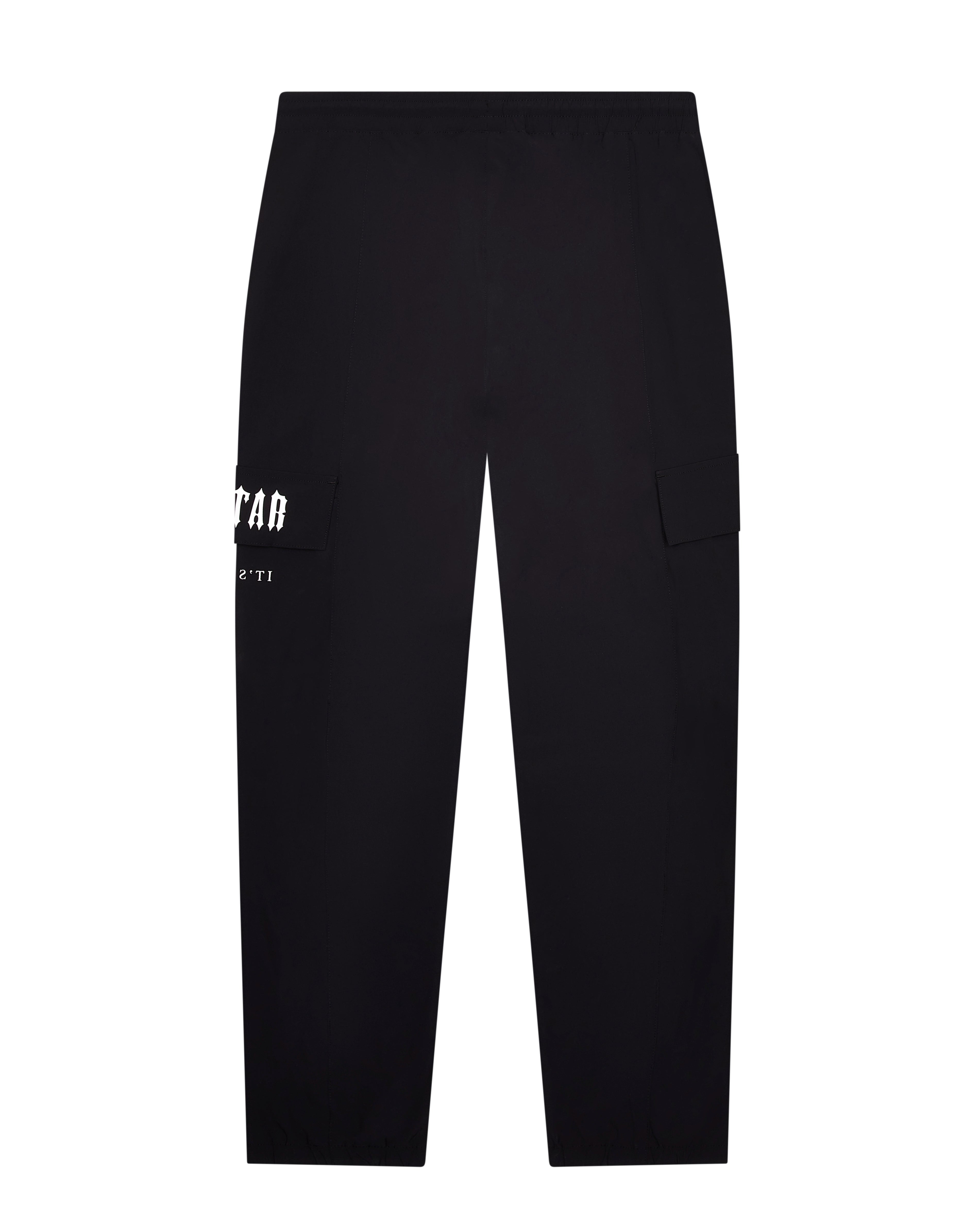 Black Men's Trapstar Decoded Tech Track Pants, Trapstar London | 5760YSCIR