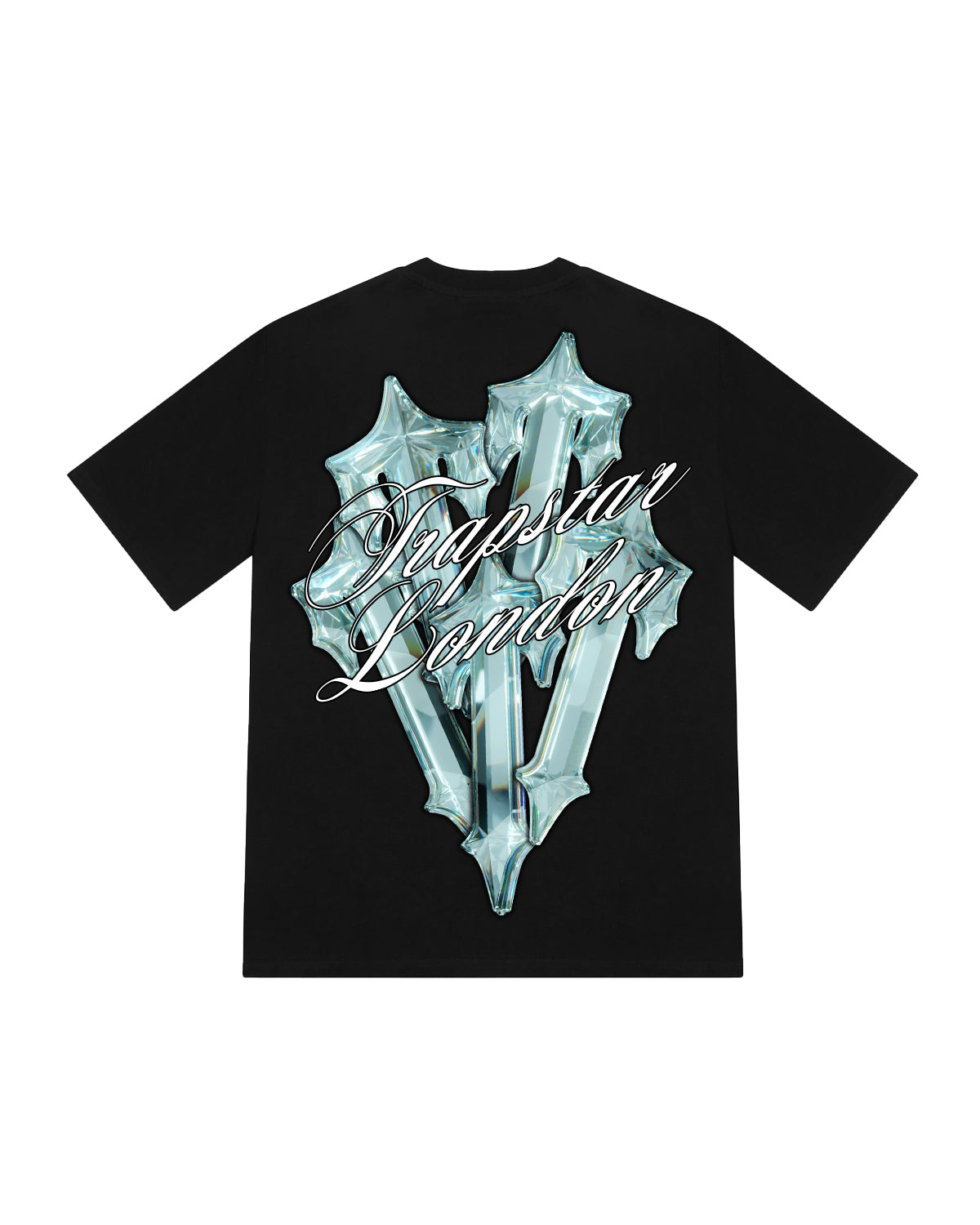 Black Men\'s Trapstar Diamond In The Rough 2.0 T-shirts, Trapstar London | 0725KZOMF