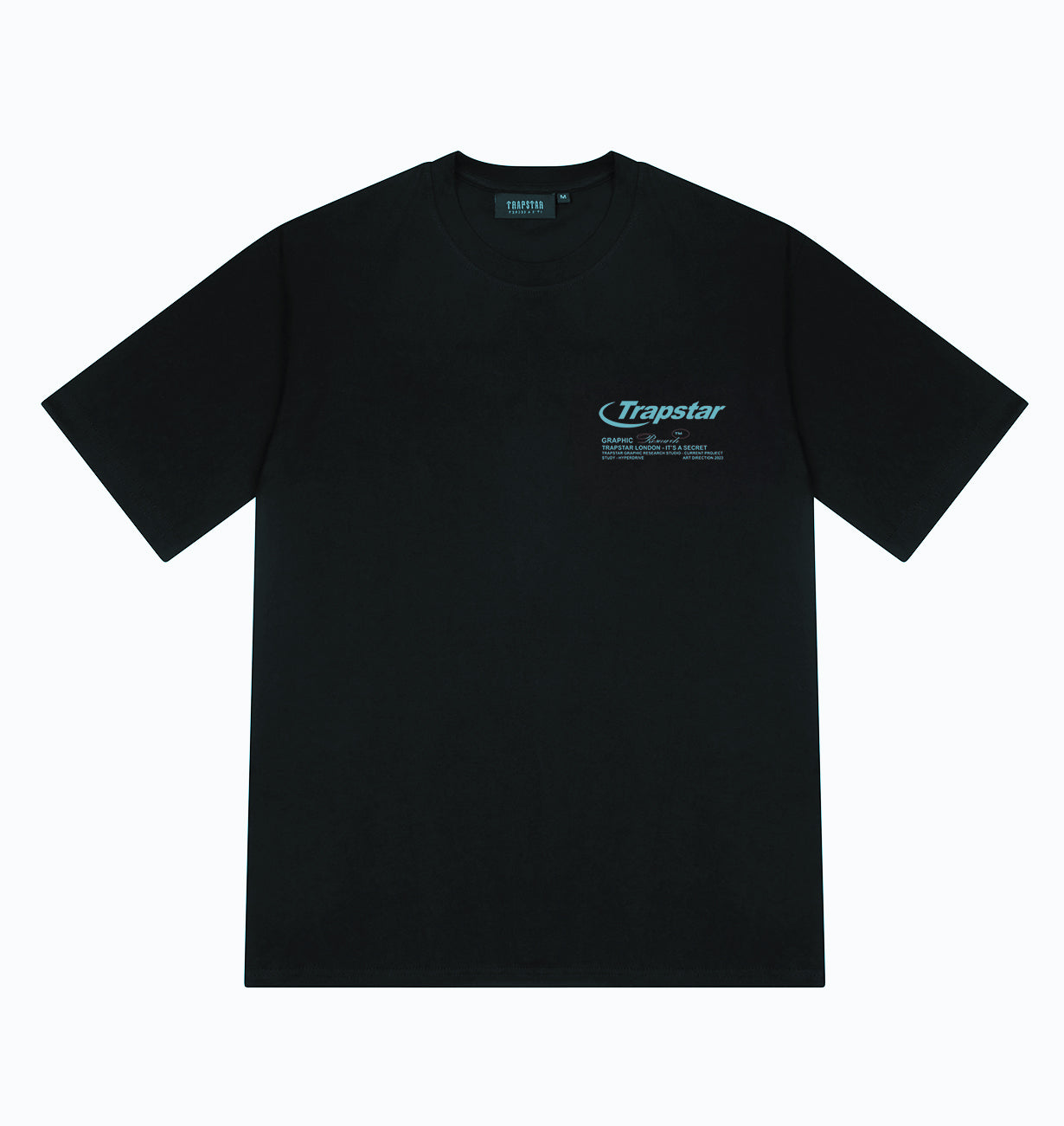 Black Men's Trapstar Hyperdrive Odyssey T-shirts, Trapstar London | 7659WPKOB