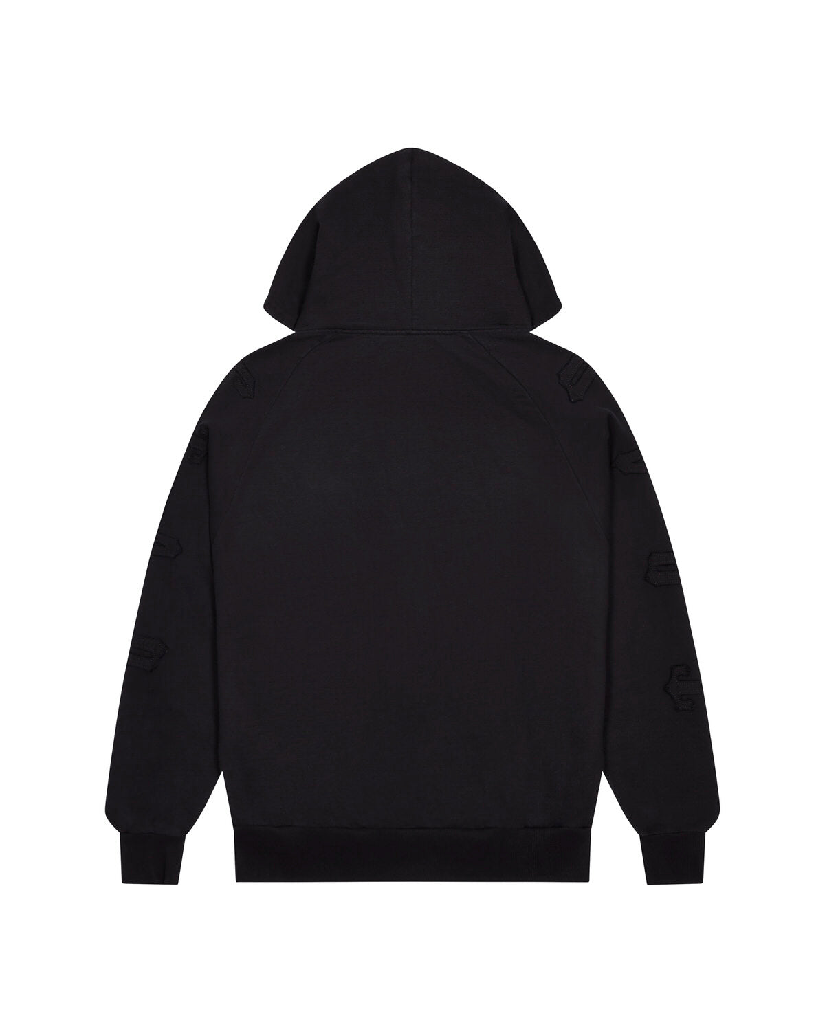 Black Men's Trapstar Irongate Patchwork Zip Hoodies, Trapstar London | 5973EDTWG