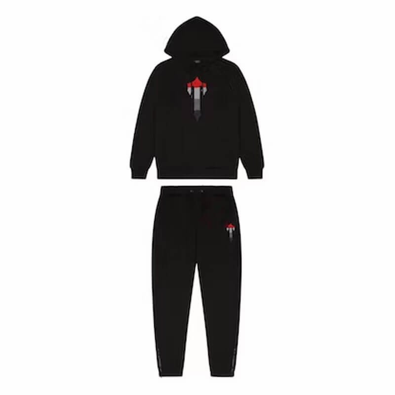 Black Men\'s Trapstar Irongate T Chenille Tracksuits, Trapstar London | 3542NFZOQ