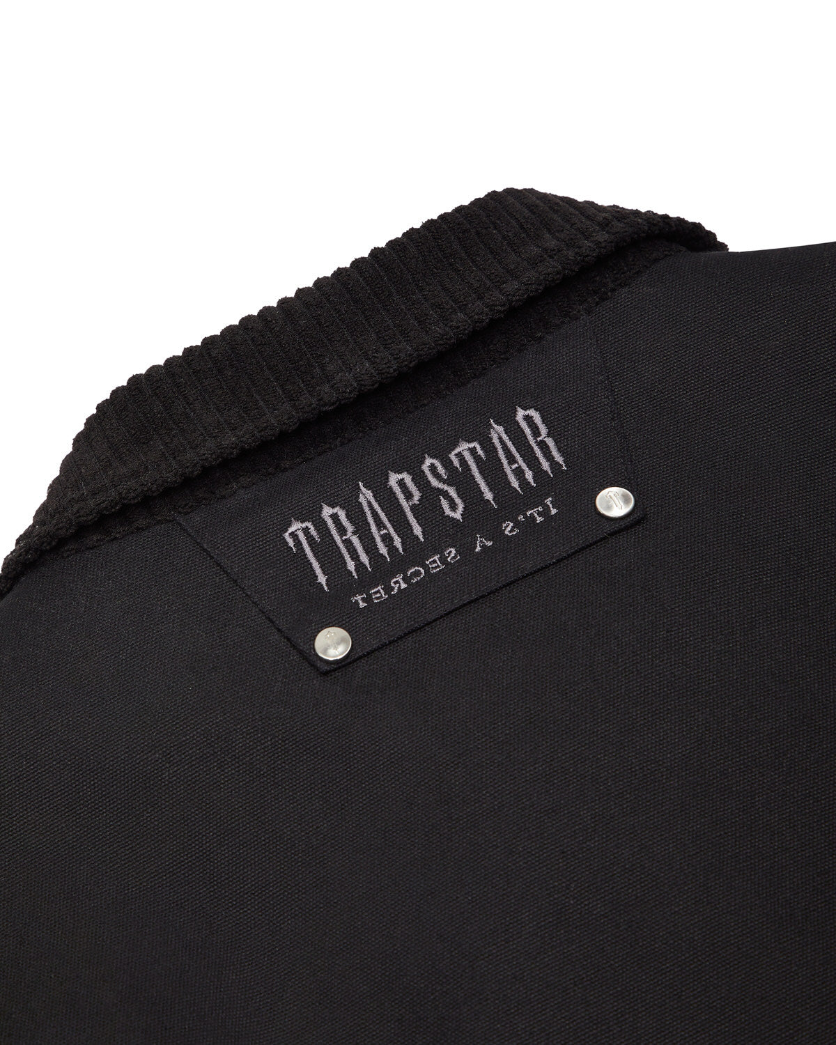 Black Men's Trapstar Irongate T Coach Jackets, Trapstar London | 0385GMSDX