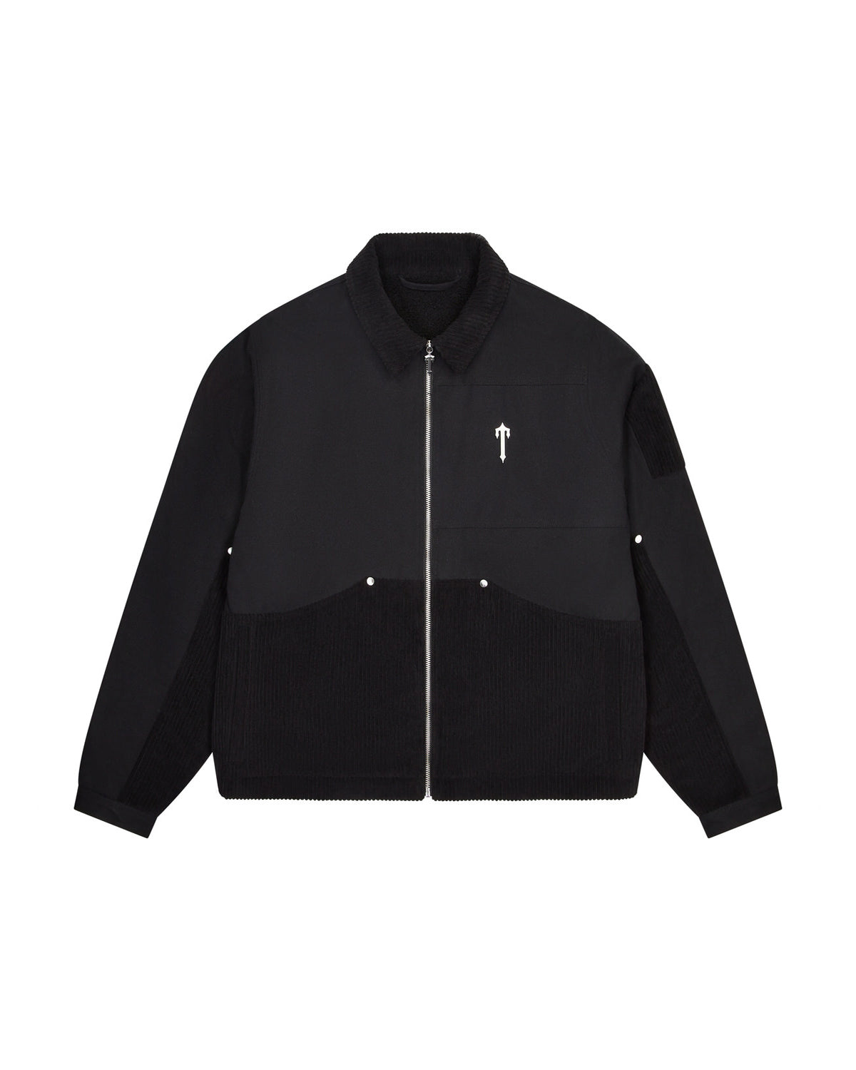 Black Men\'s Trapstar Irongate T Coach Jackets, Trapstar London | 0385GMSDX