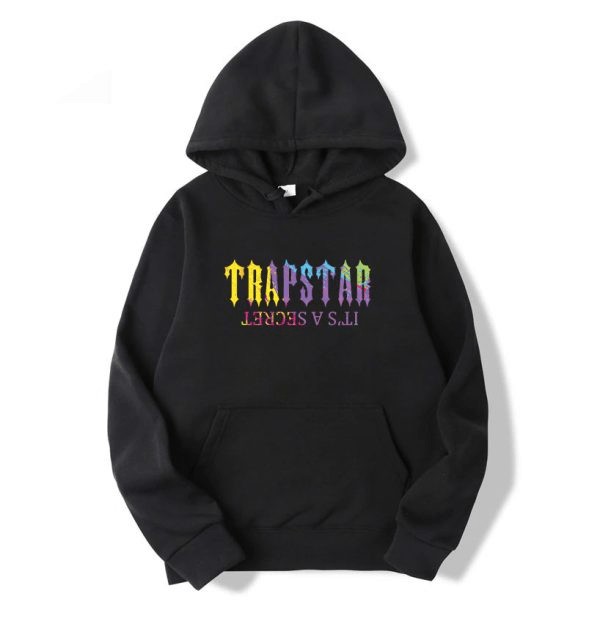 Black Men\'s Trapstar It’s A Secret Hoodies, Trapstar London | 4085URJIZ