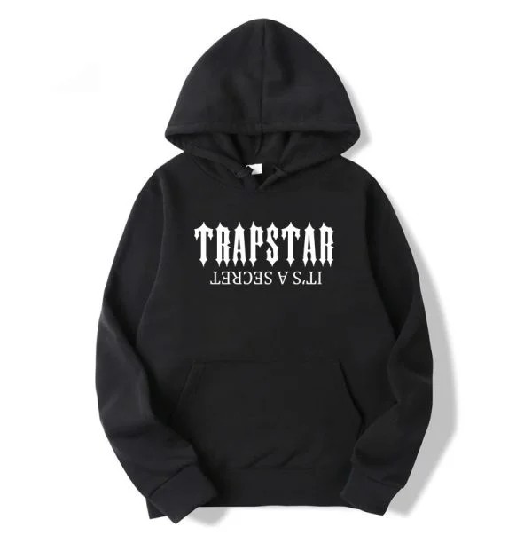 Black Men\'s Trapstar It’s A Secret Hoodies, Trapstar London | 8017KEAJW