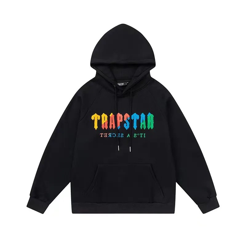 Black Men\'s Trapstar It’s A Secret Hoodies, Trapstar London | 6579KTHPY