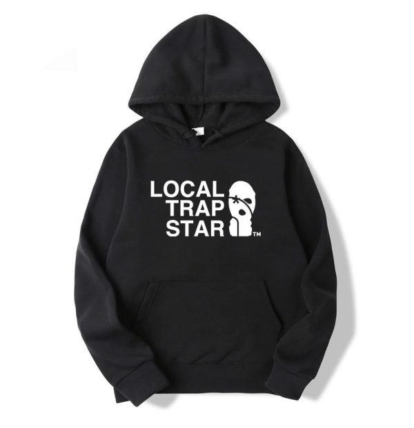 Black Men\'s Trapstar Local Hoodies, Trapstar London | 7291VZYCA