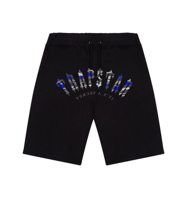 Black Men\'s Trapstar London Irongate Arch It’s A Secret Shorts, Trapstar London | 2675TEAPS