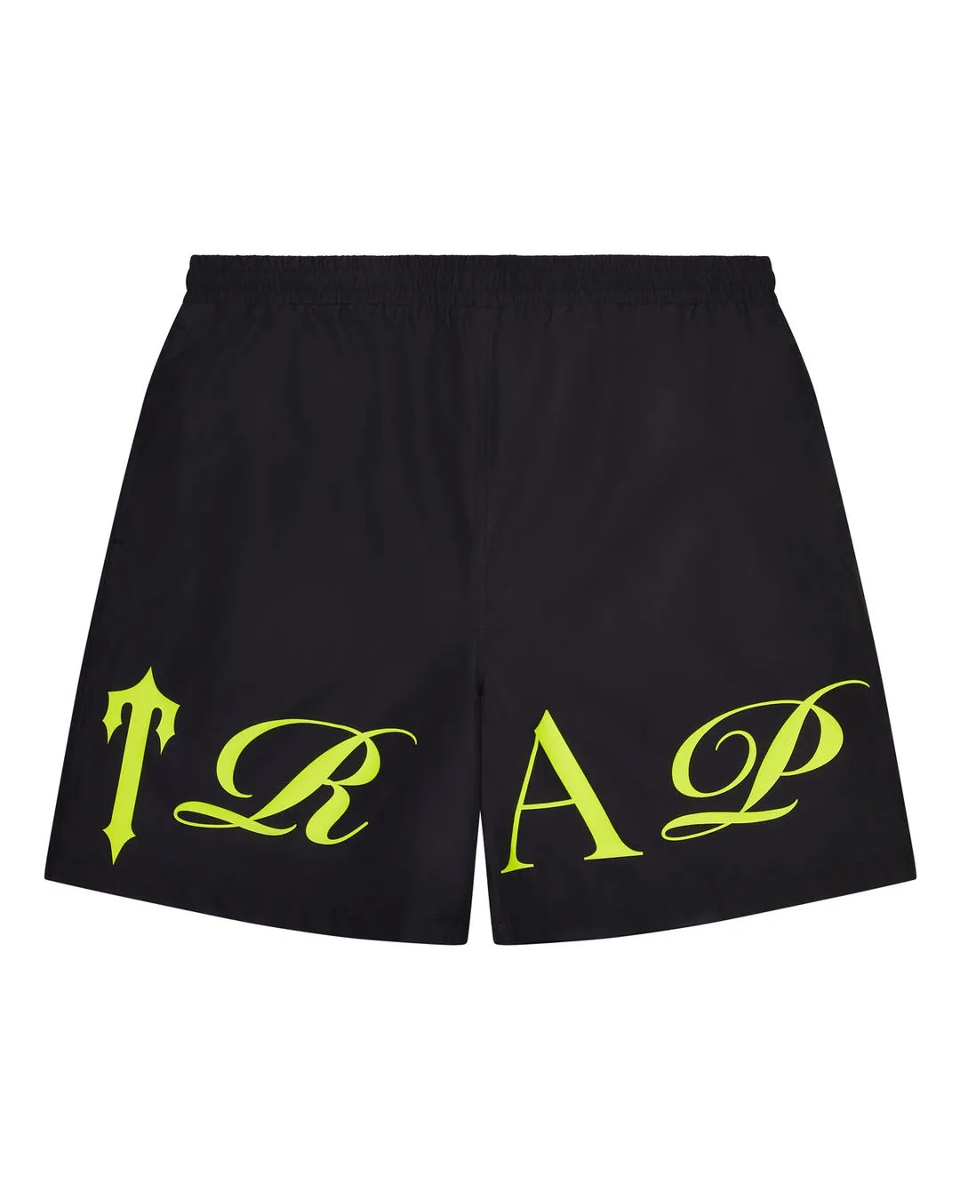 Black Men\'s Trapstar Script Shell Shorts, Trapstar London | 7950GOTVY