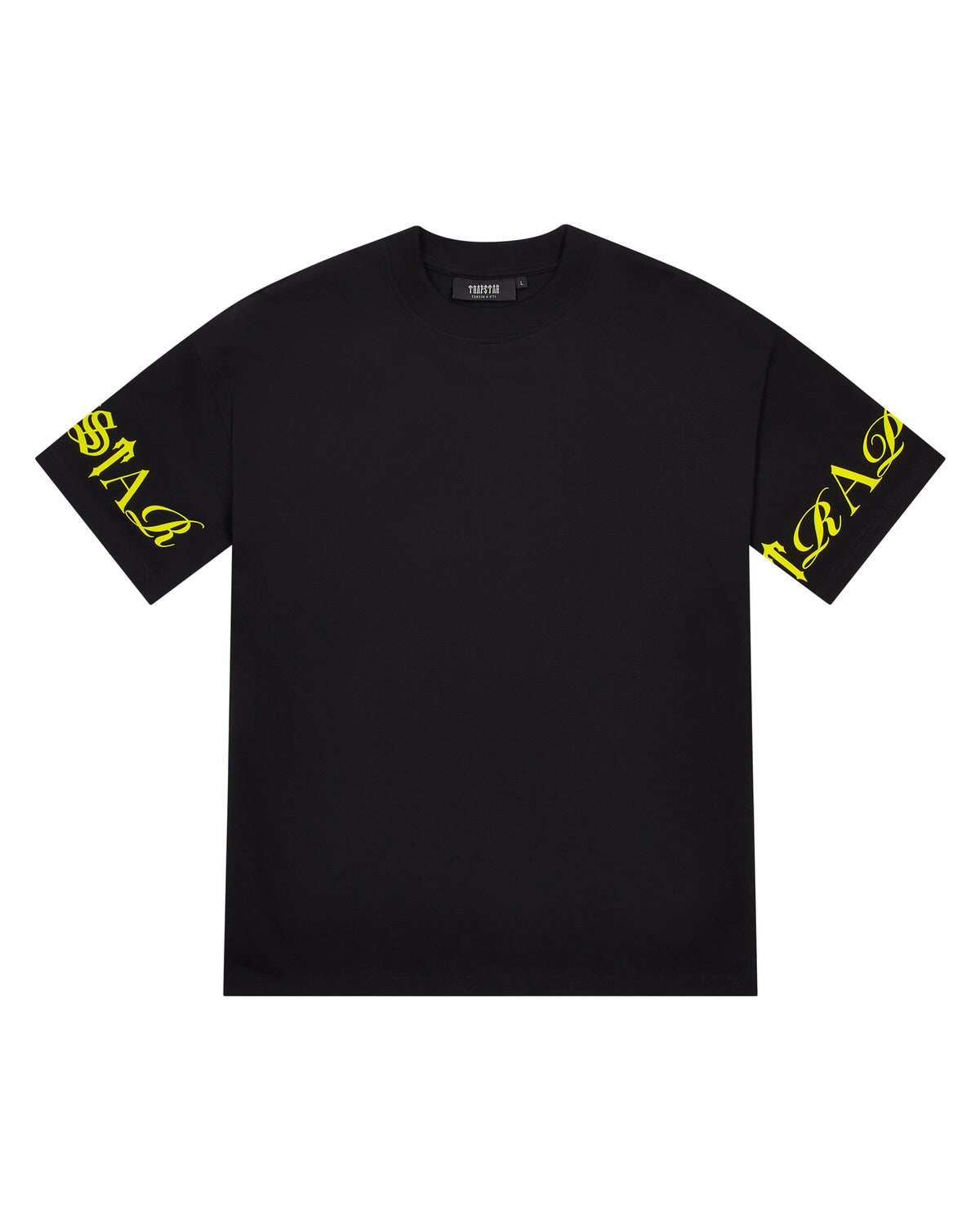 Black Men\'s Trapstar Script T-shirts, Trapstar London | 3865IGZUT