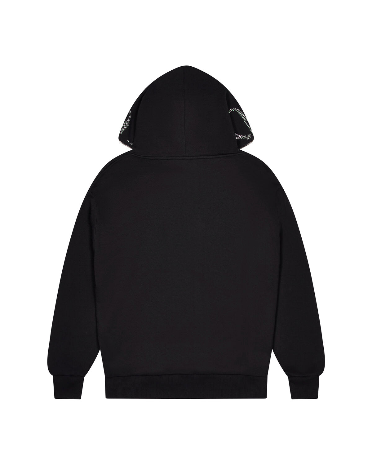 Black Men's Trapstar Skull Decoded Diamante Hoodies, Trapstar London | 9173LENRD