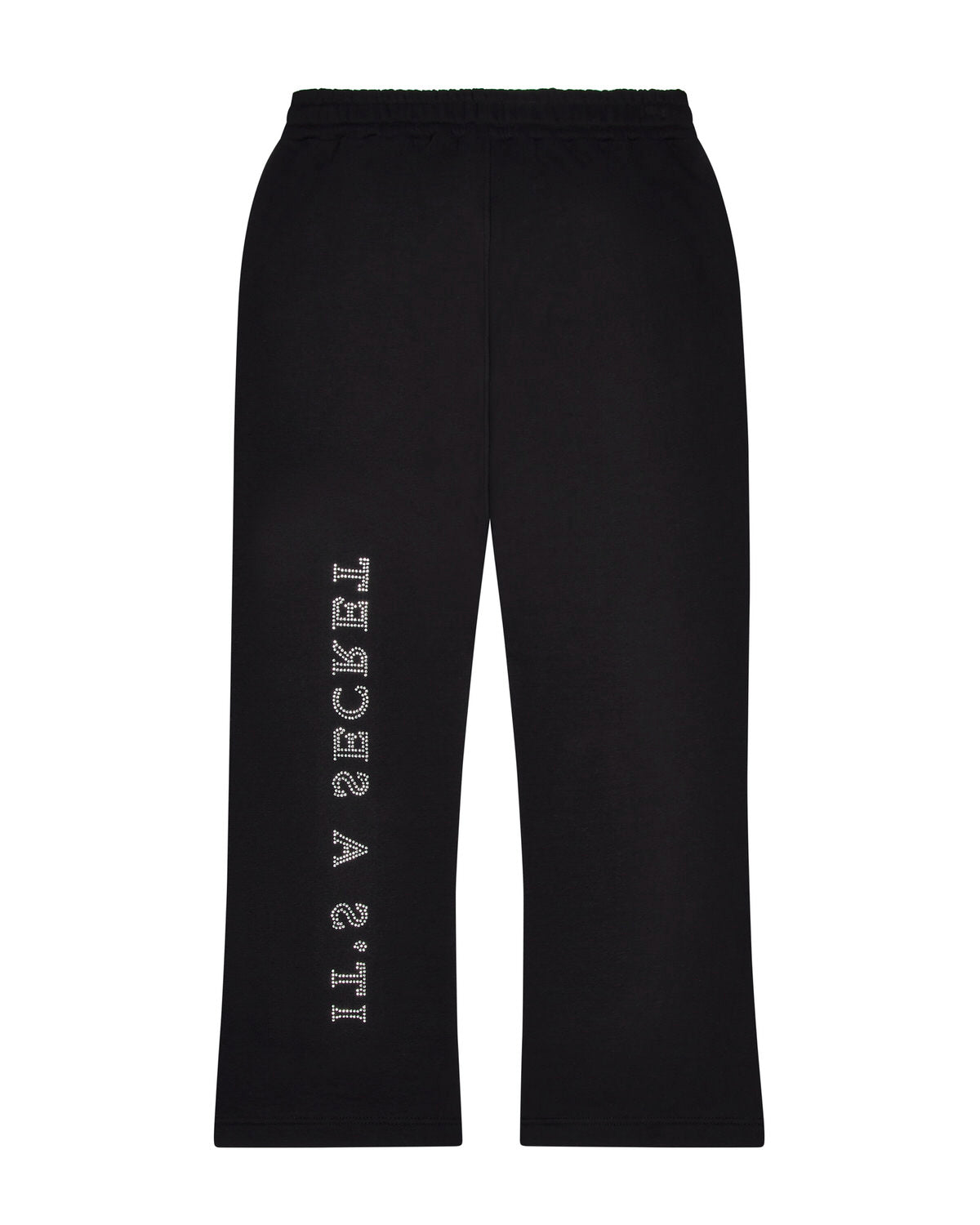 Black Men's Trapstar Skull Decoded Diamante Sweatpants, Trapstar London | 1082KJTAW