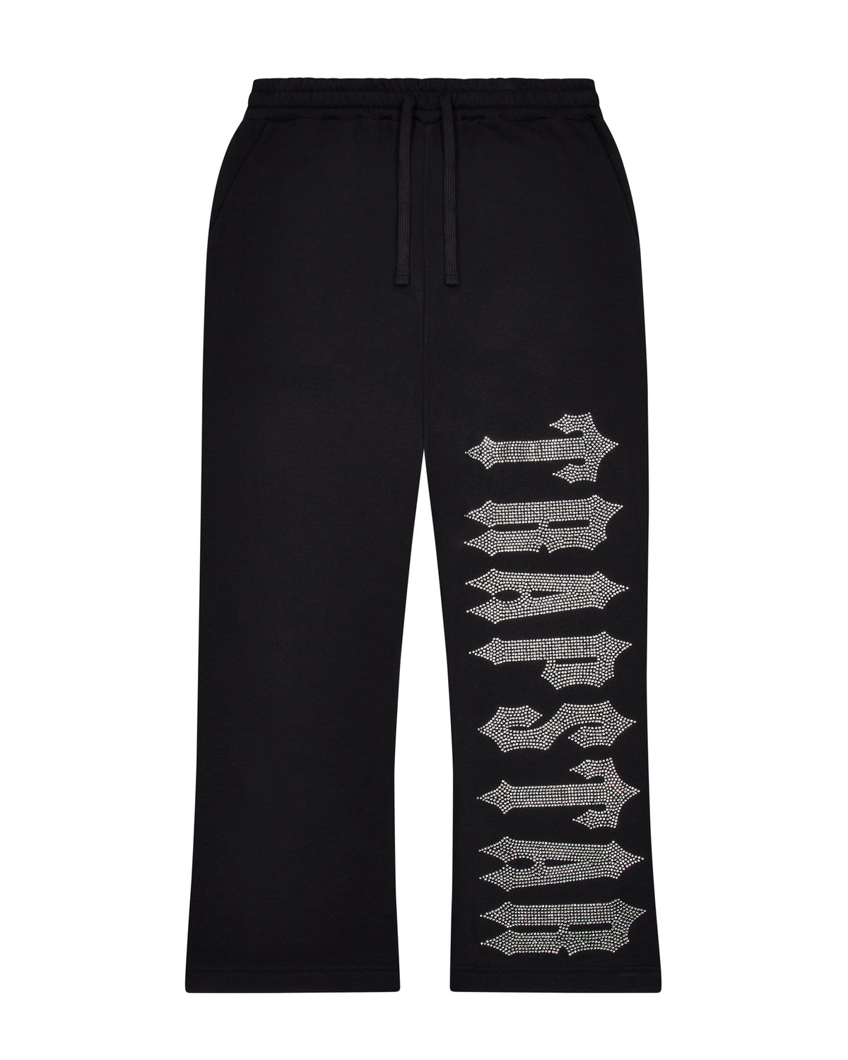 Black Men\'s Trapstar Skull Decoded Diamante Sweatpants, Trapstar London | 1082KJTAW