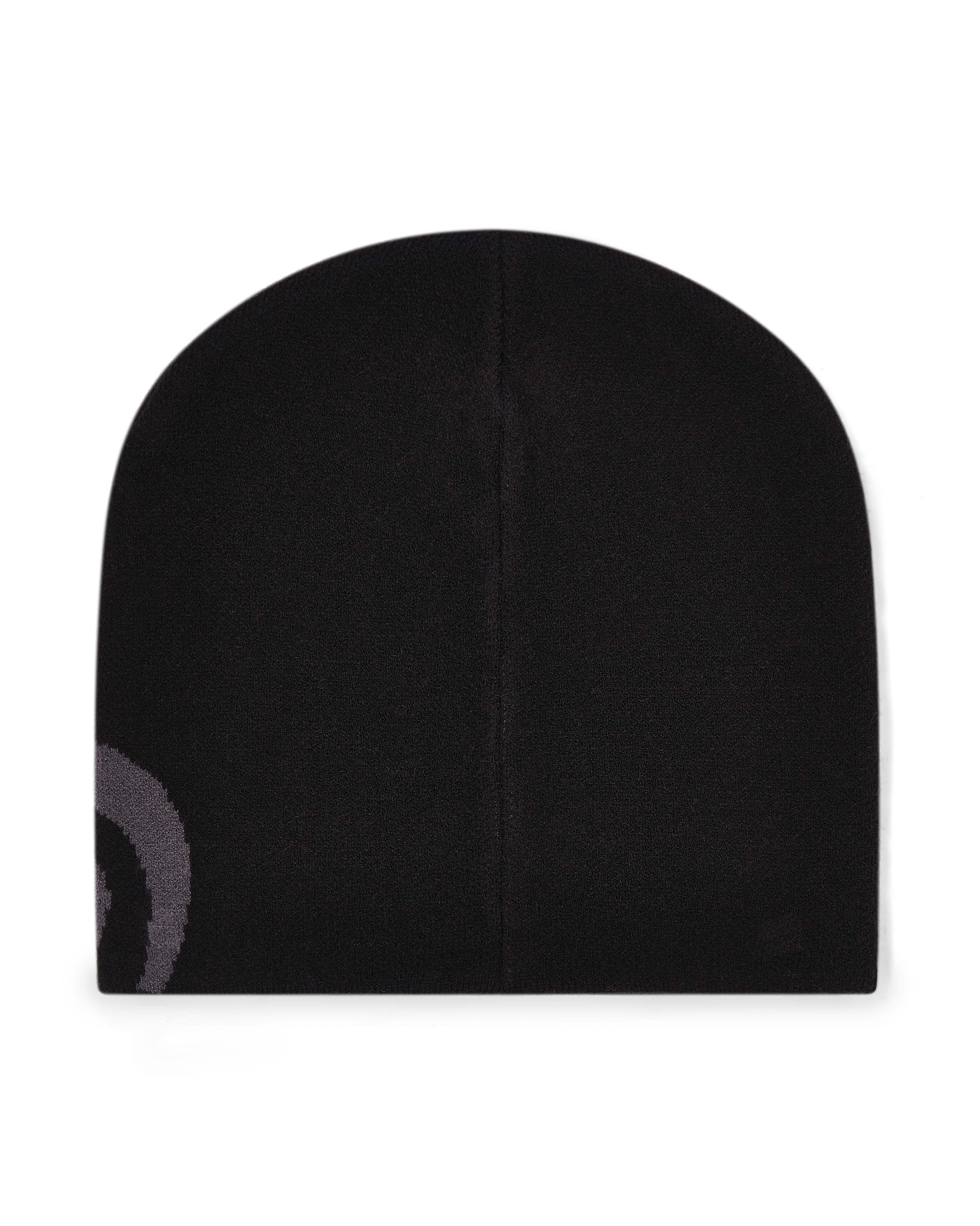 Black Men's Trapstar TS Script Beanie, Trapstar London | 7618KTGES