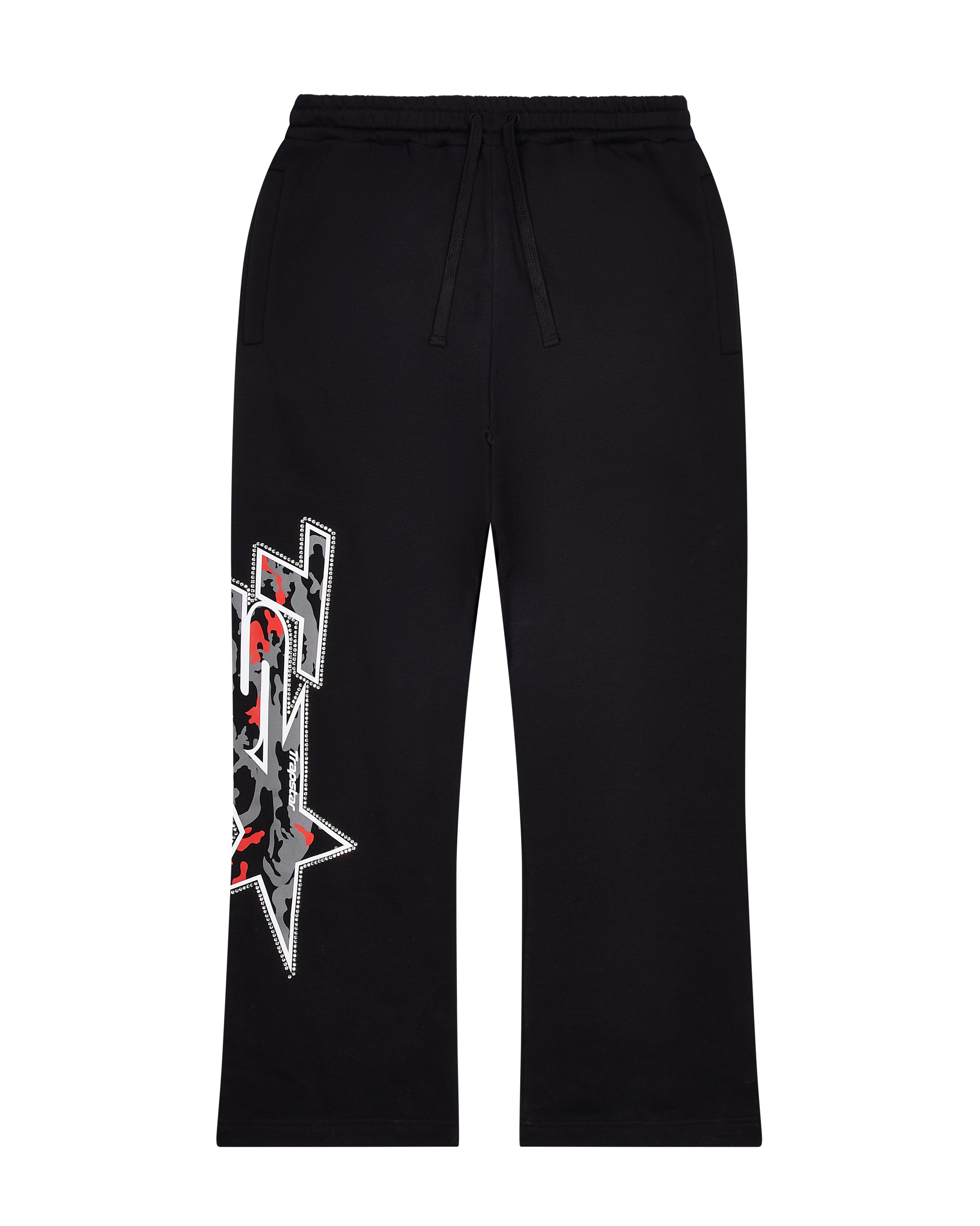 Black Men\'s Trapstar TS Star Camo Sweatpants, Trapstar London | 6741BDEVT