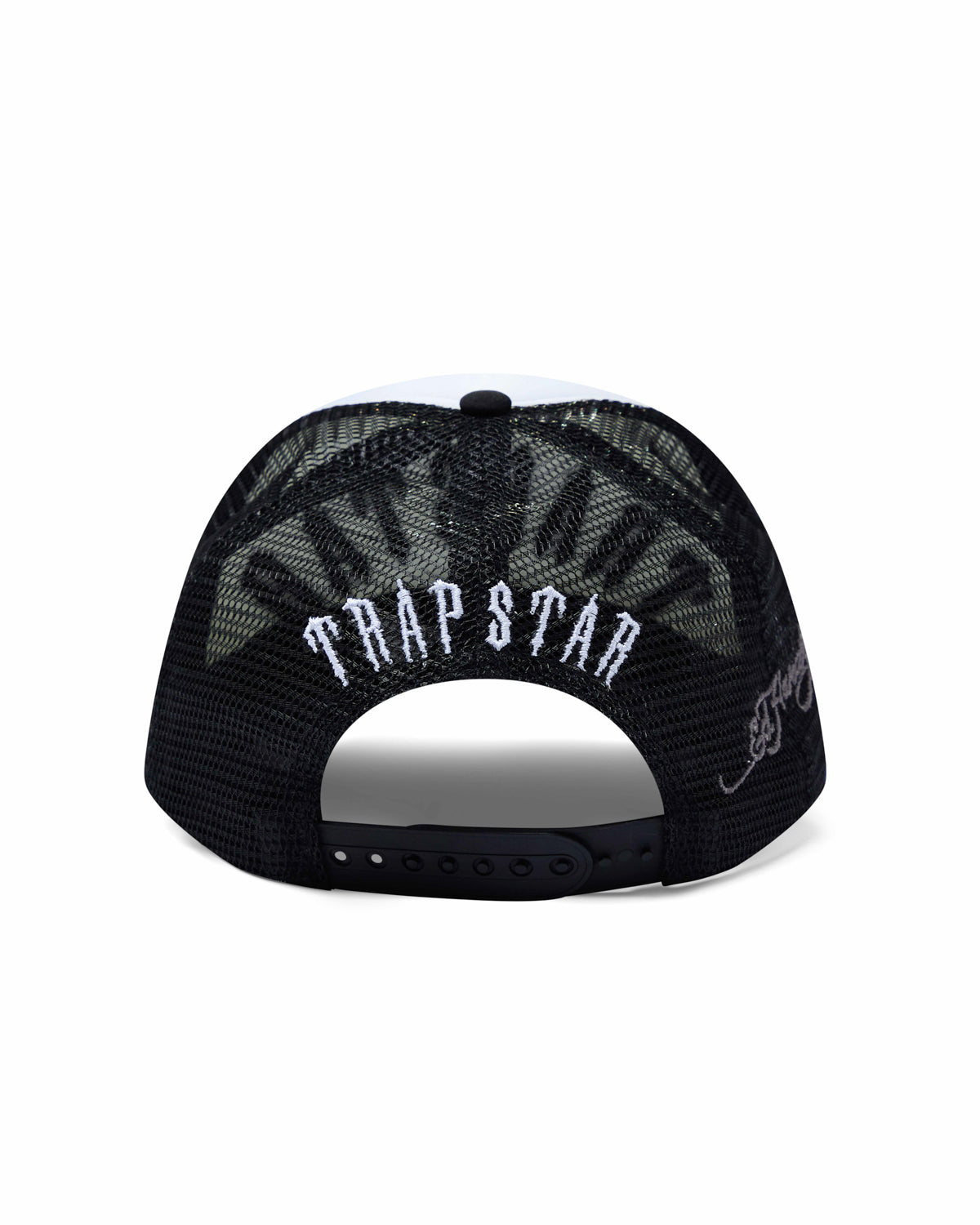 Black Men's Trapstar x Ed Hardy Irongate Arch Caps, Trapstar London | 9385DFGZL