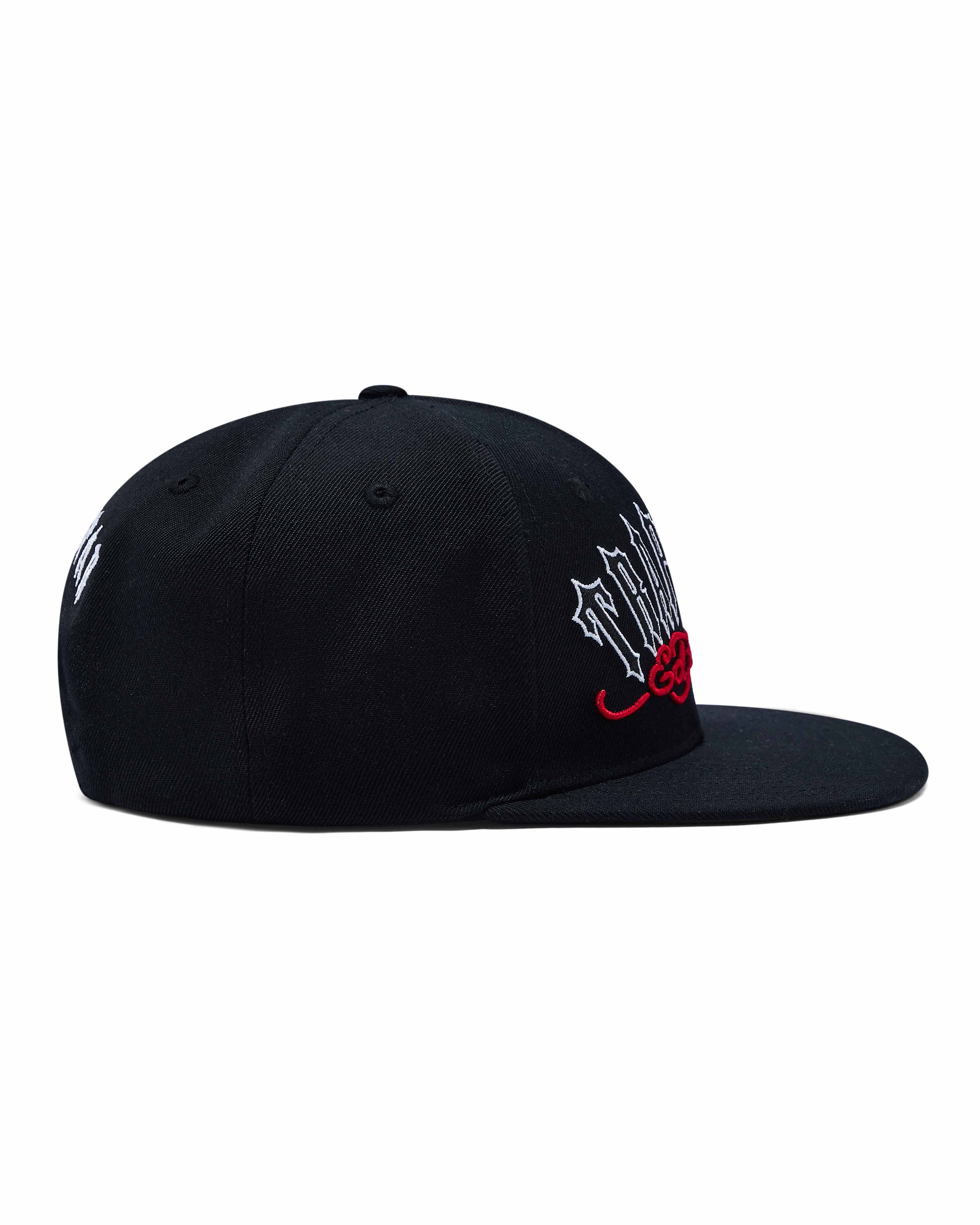 Black Men's Trapstar x Ed Hardy Snapback Caps, Trapstar London | 0712RHCJL