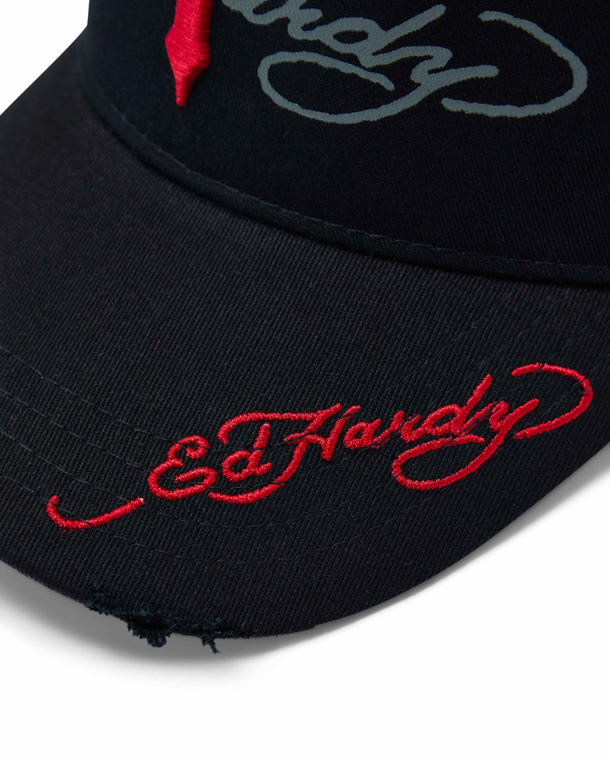 Black Men's Trapstar x Ed Hardy Irongate T Caps, Trapstar London | 8641PYASE