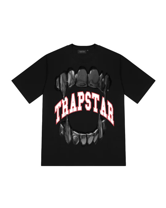 Black Men\'s Trapstar Vicious Victory T-shirts, Trapstar London | 0423UCOWI