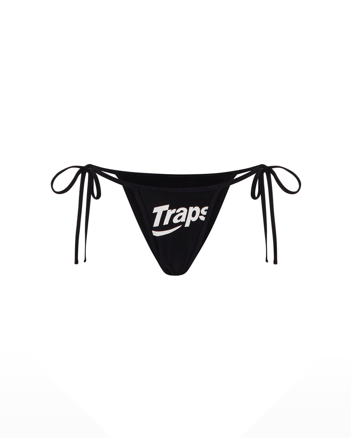 Black Women\'s Trapstar Hyperdrive Tie Side Bikini Bottoms, Trapstar London | 4136TUBLM