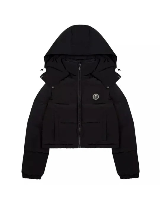 Black Women\'s Trapstar Irongate Hooded Jackets, Trapstar London | 8637NARWF