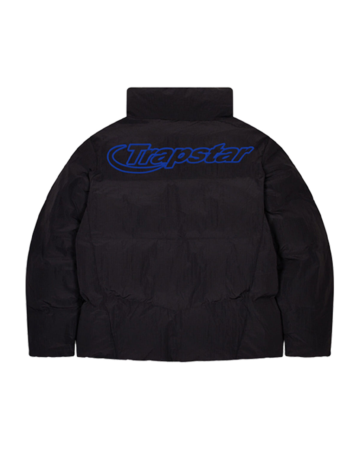 Black / Blue Men\'s Trapstar Hyperdrive Ripstop Puffer Jackets, Trapstar London | 6074OUTGE