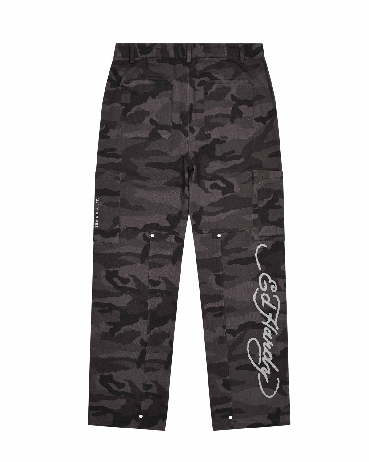 Black / Camo Men's Trapstar x Ed Hardy Cargos Cargos, Trapstar London | 8196OLNUT