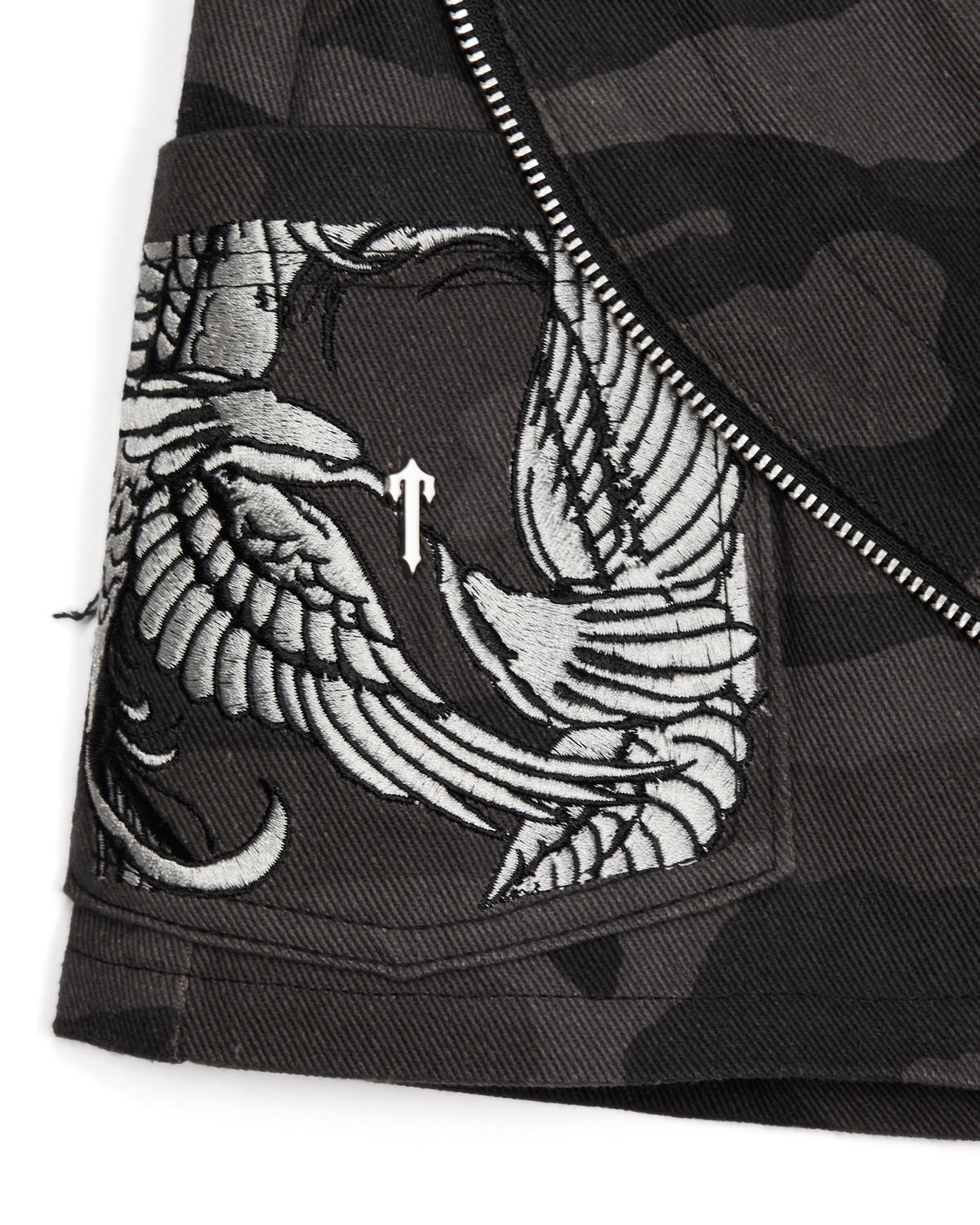 Black / Camo Women's Trapstar x Ed Hardy Skirts, Trapstar London | 6423PQXJC