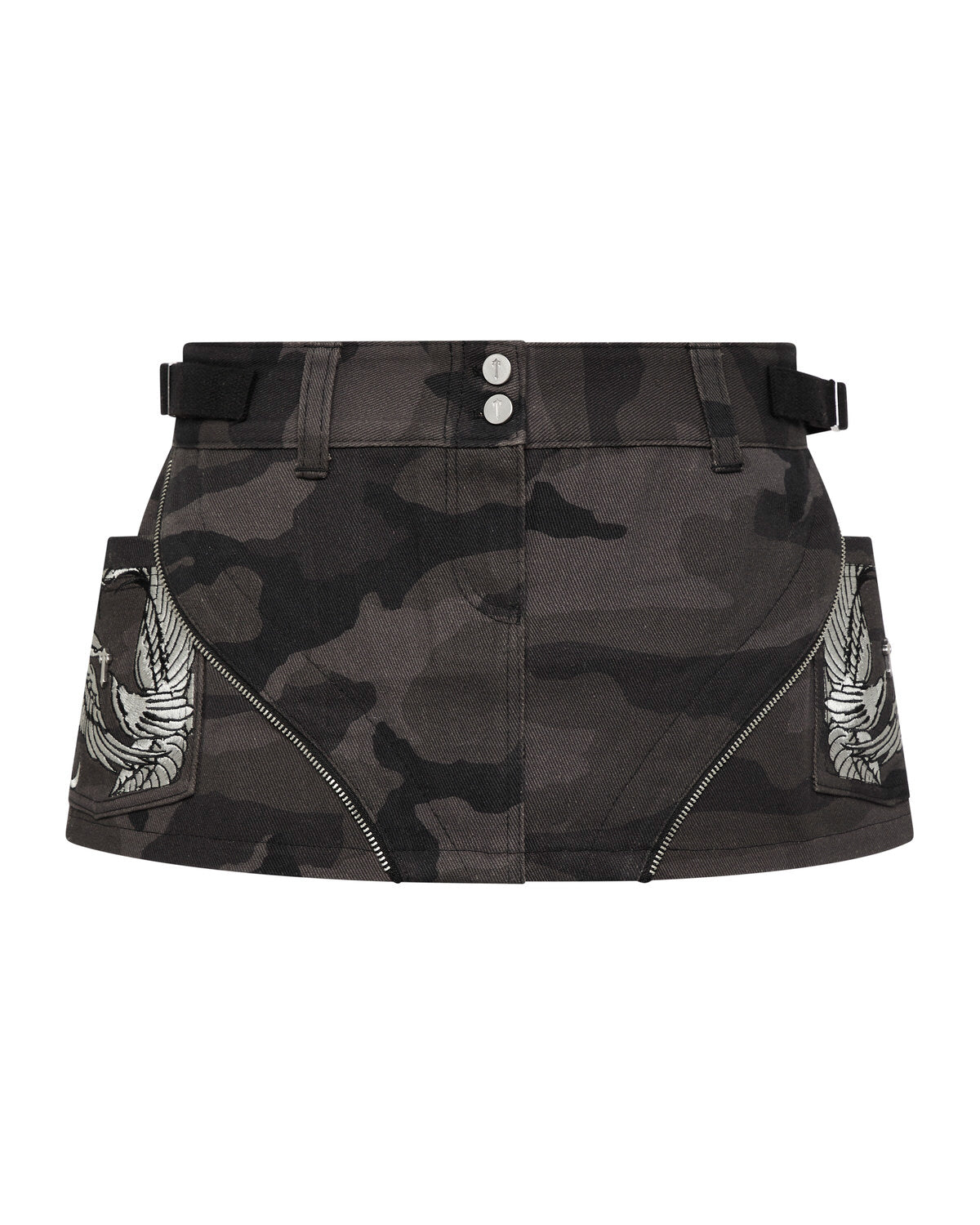 Black / Camo Women's Trapstar x Ed Hardy Skirts, Trapstar London | 6423PQXJC