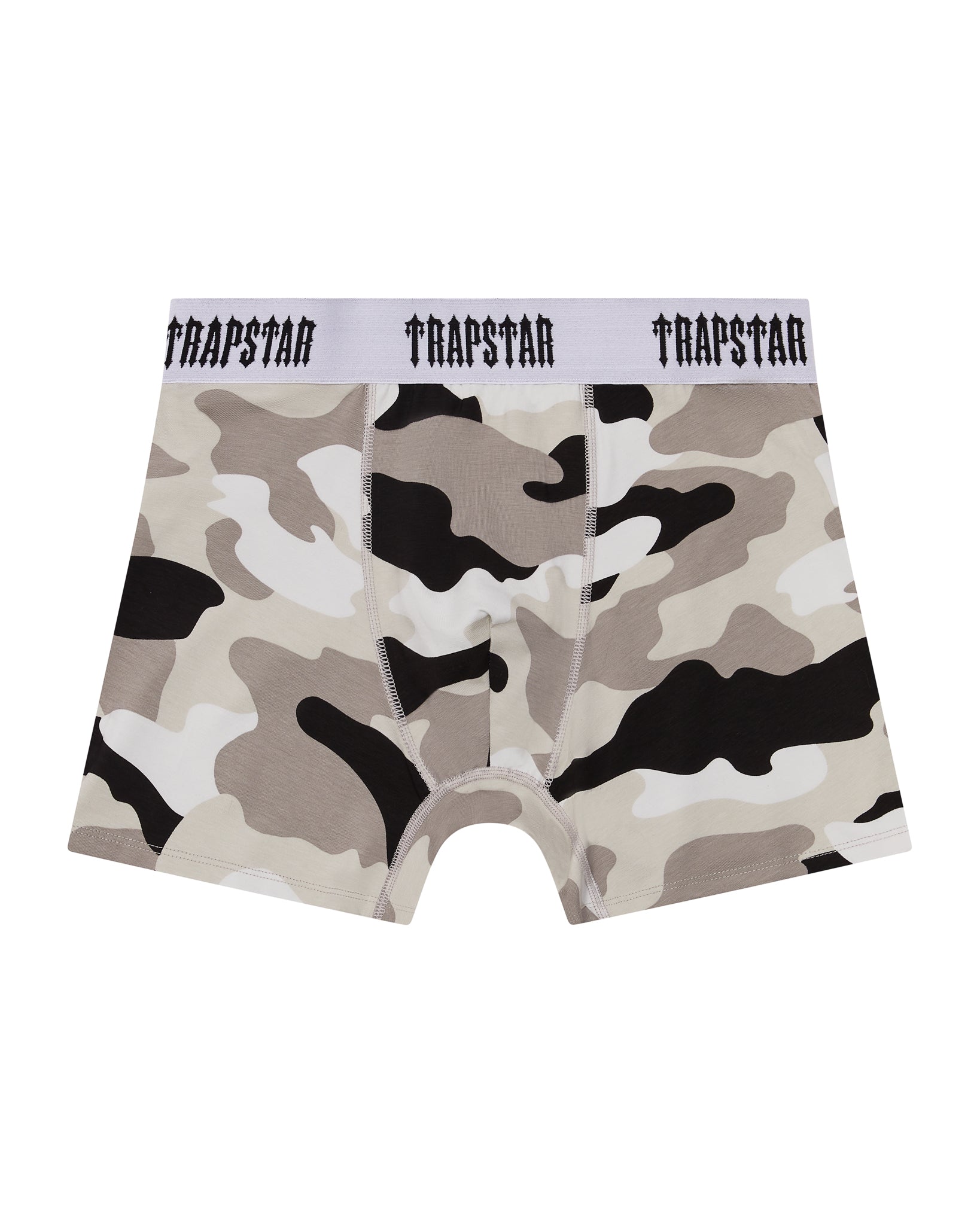 Black / Grey / Camo Men's Trapstar 3 Pack Boxer, Trapstar London | 7436GEYCK