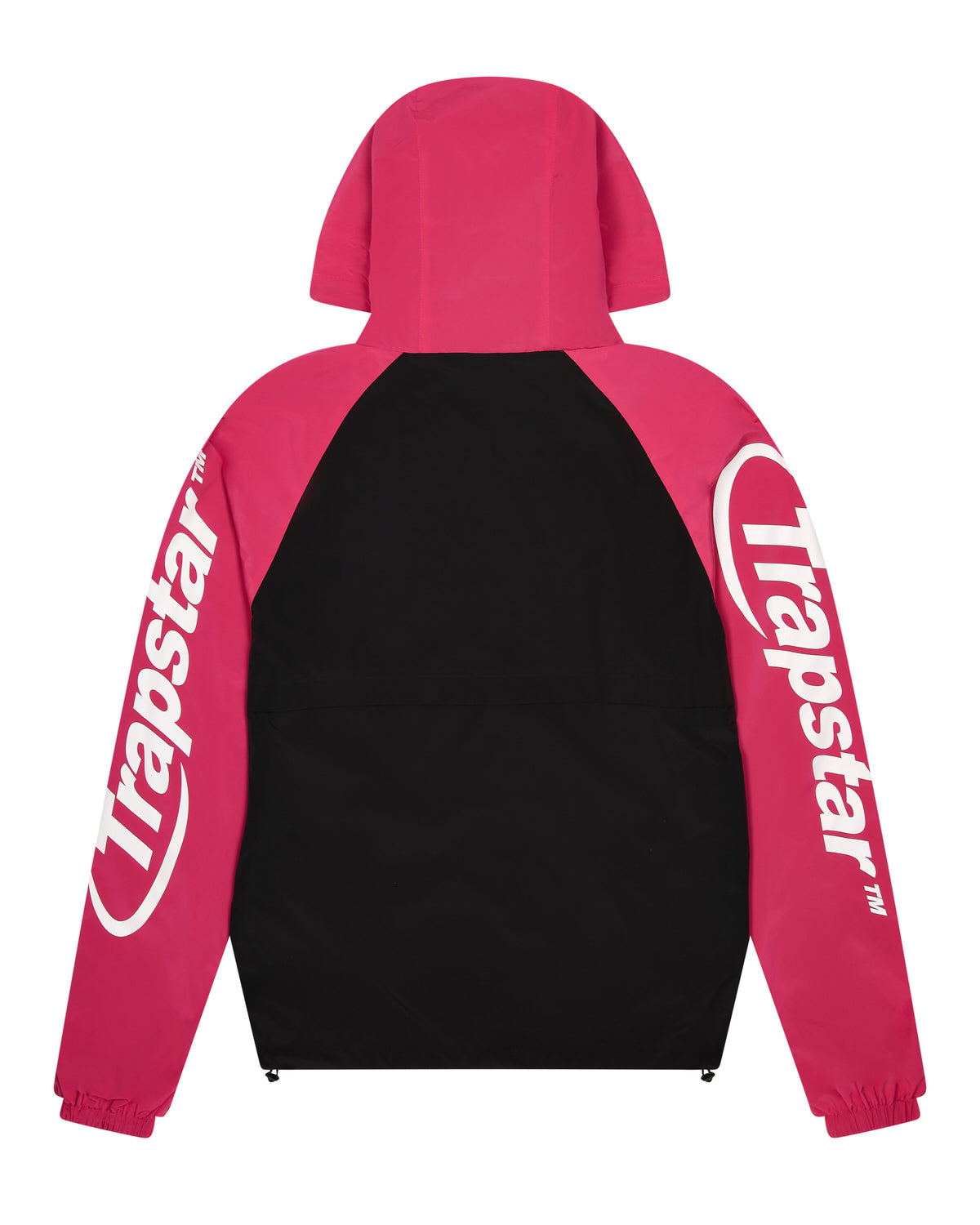 Black / Pink Men's Trapstar Hyperdrive Windbreaker, Trapstar London | 2307YDXEC