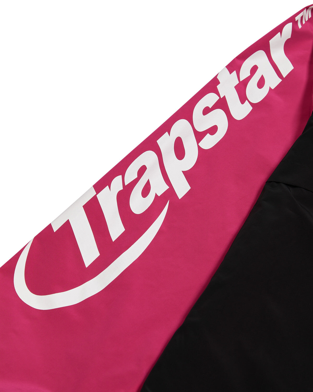 Black / Pink Men's Trapstar Hyperdrive Windbreaker, Trapstar London | 2307YDXEC