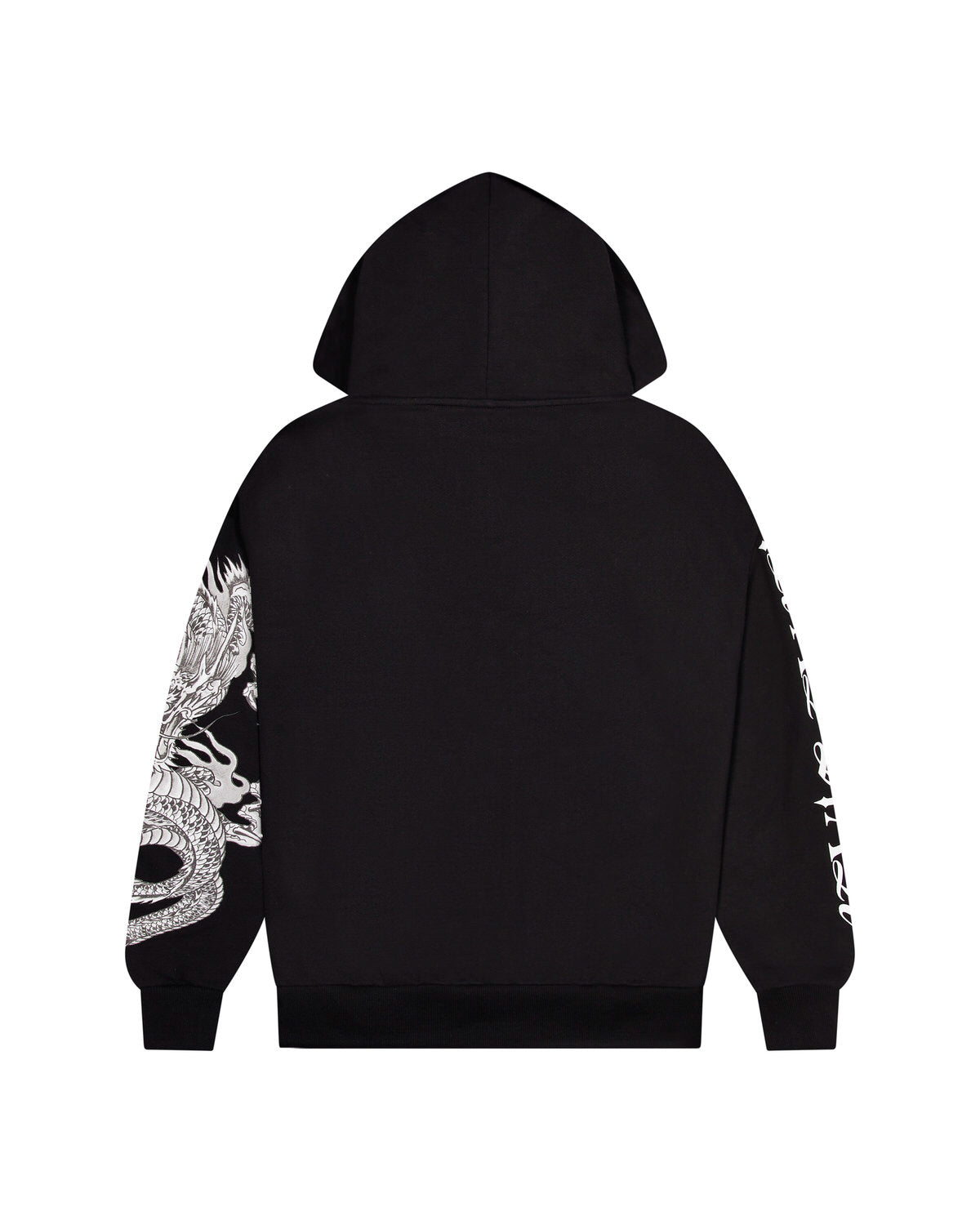 Black / Red Men's Trapstar x Ed Hardy Script Hoodies, Trapstar London | 8261UBKTE