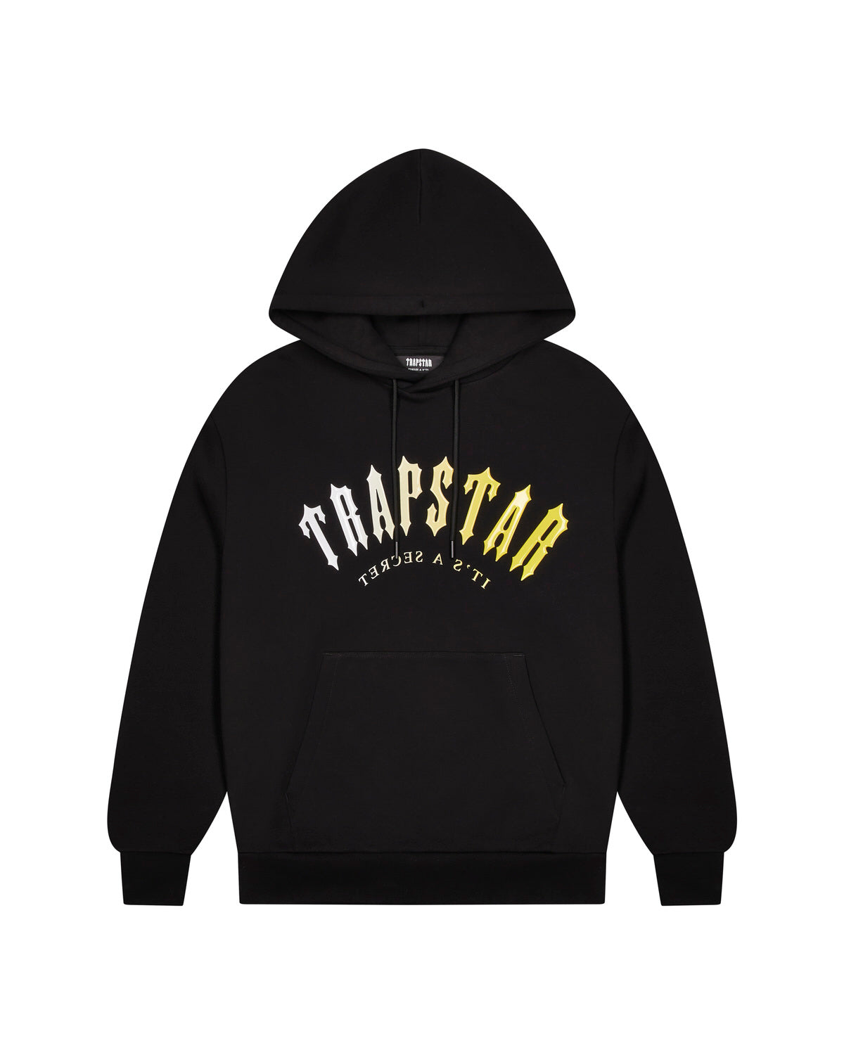 Black / Yellow Men's Trapstar Decoded Hooded Gel Tracksuits, Trapstar London | 6438YFRST